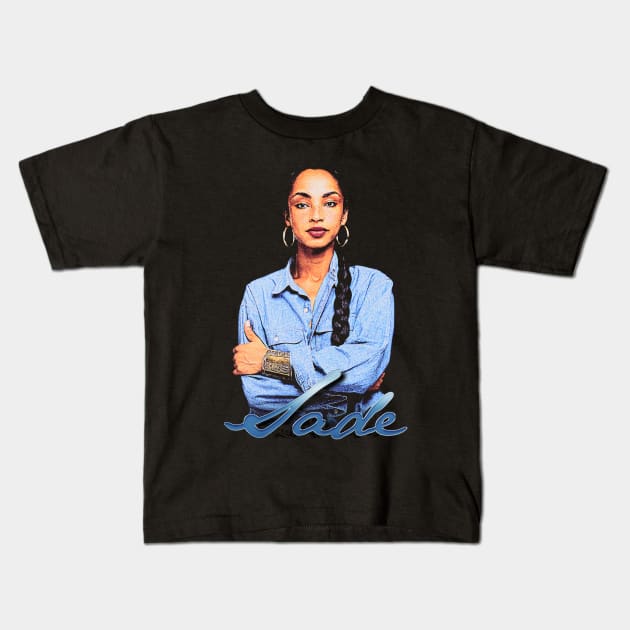 Sade // Classic 80s Retro Kids T-Shirt by JAGOSTU